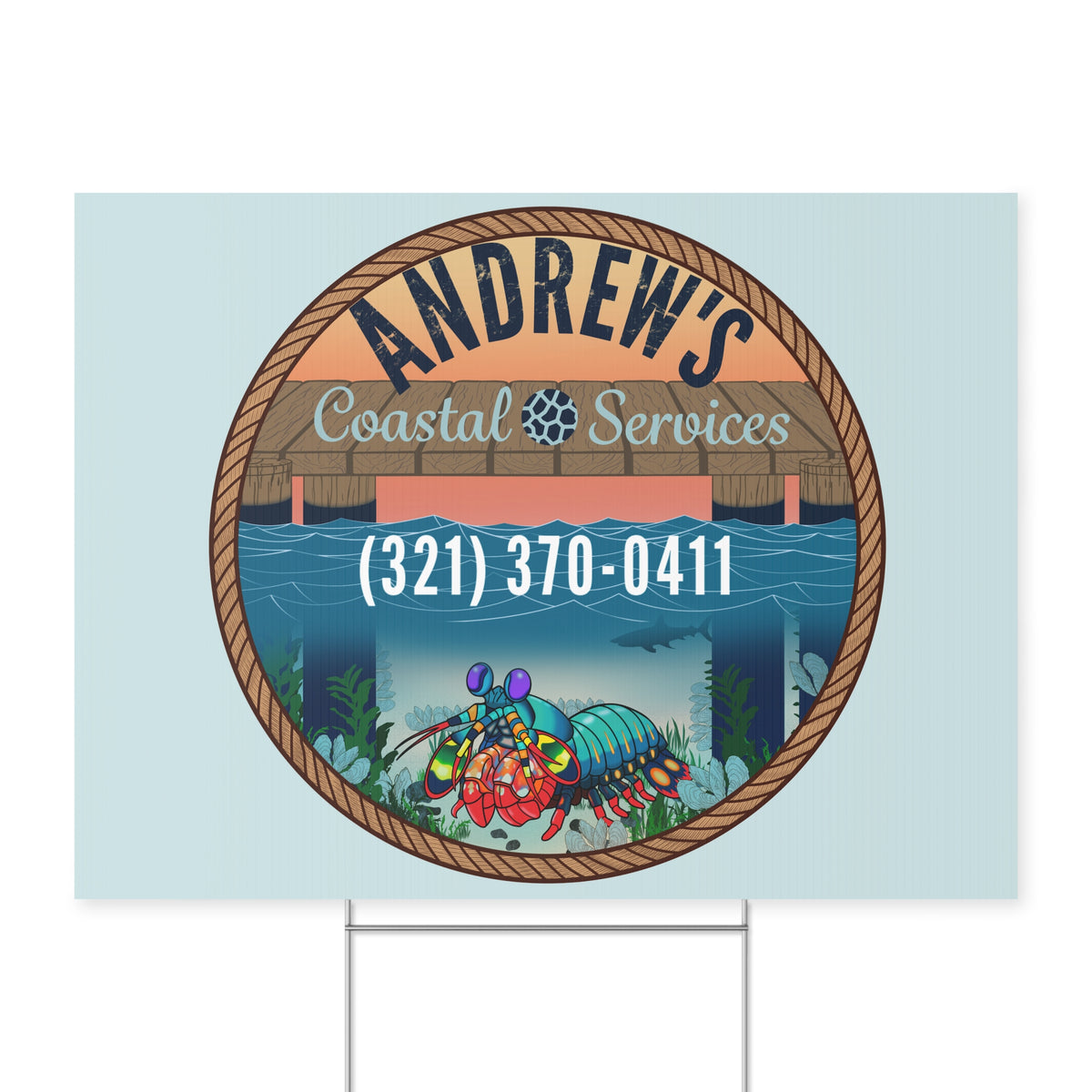 Yard Sign - Full Image with Ph Number