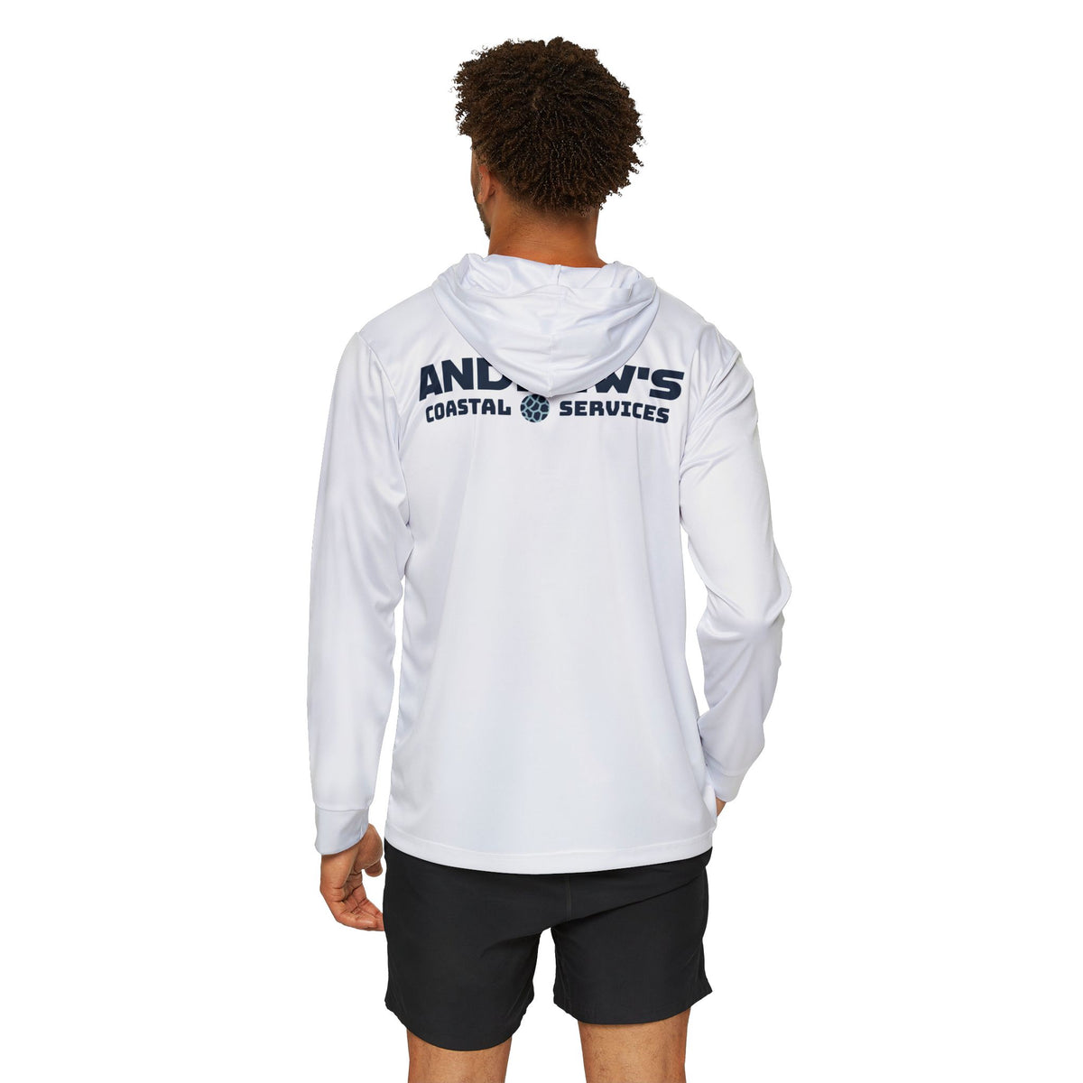 Men's Moisture-Wicking Warmup Hoodie, Submark Only
