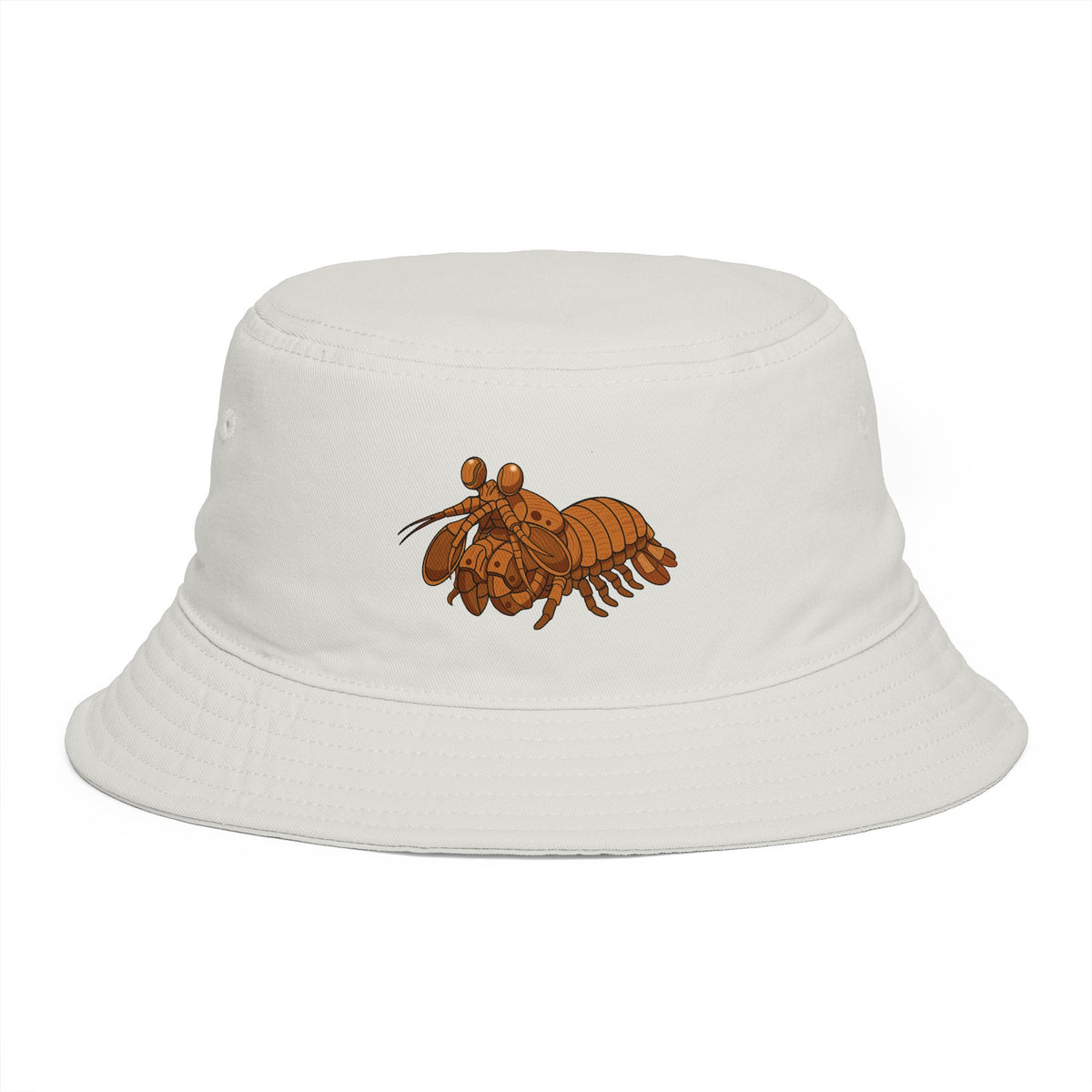 Bucket Hat, Wood Shrimp Mascot