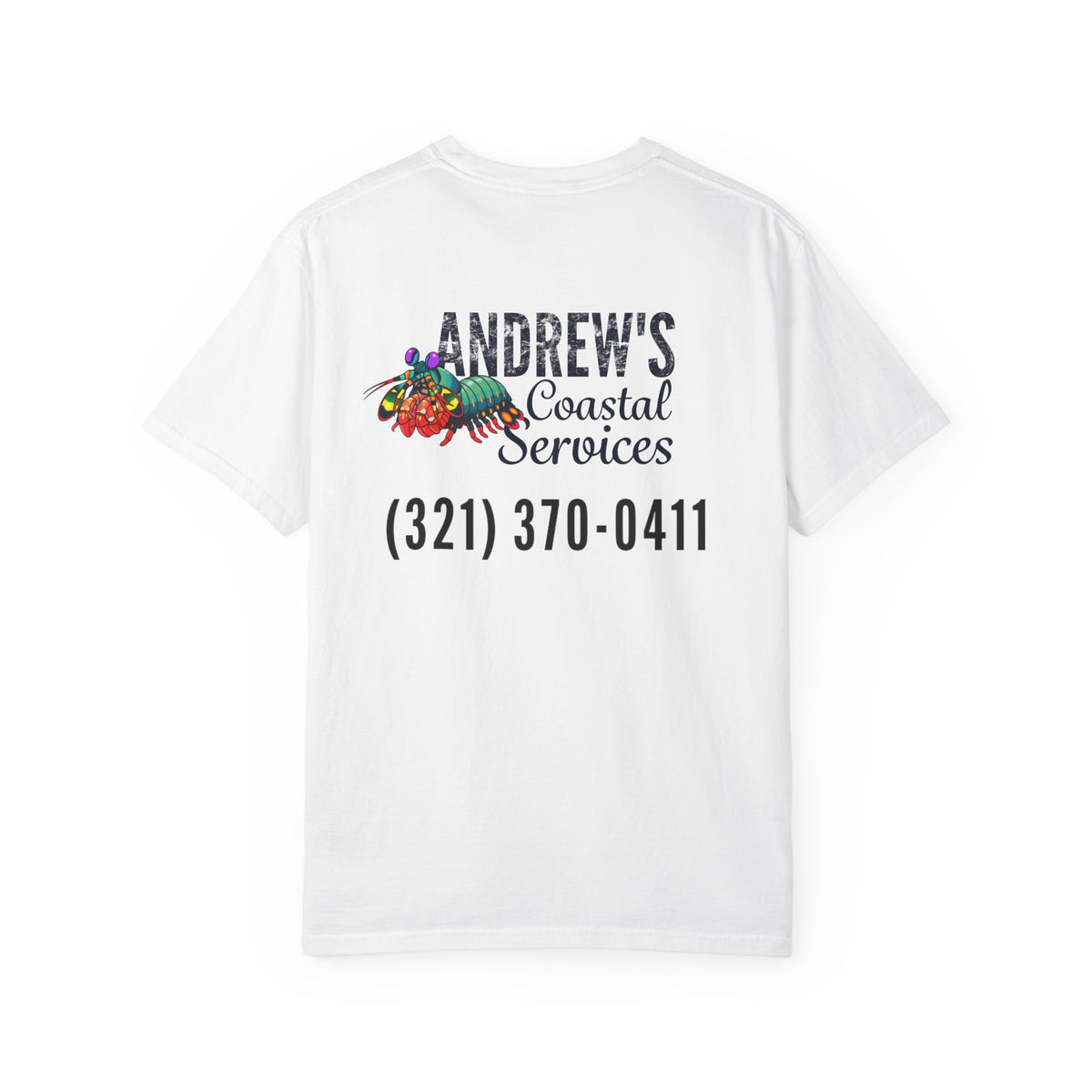 Unisex Garment-Dyed T-shirt - Three Line Alt Logo