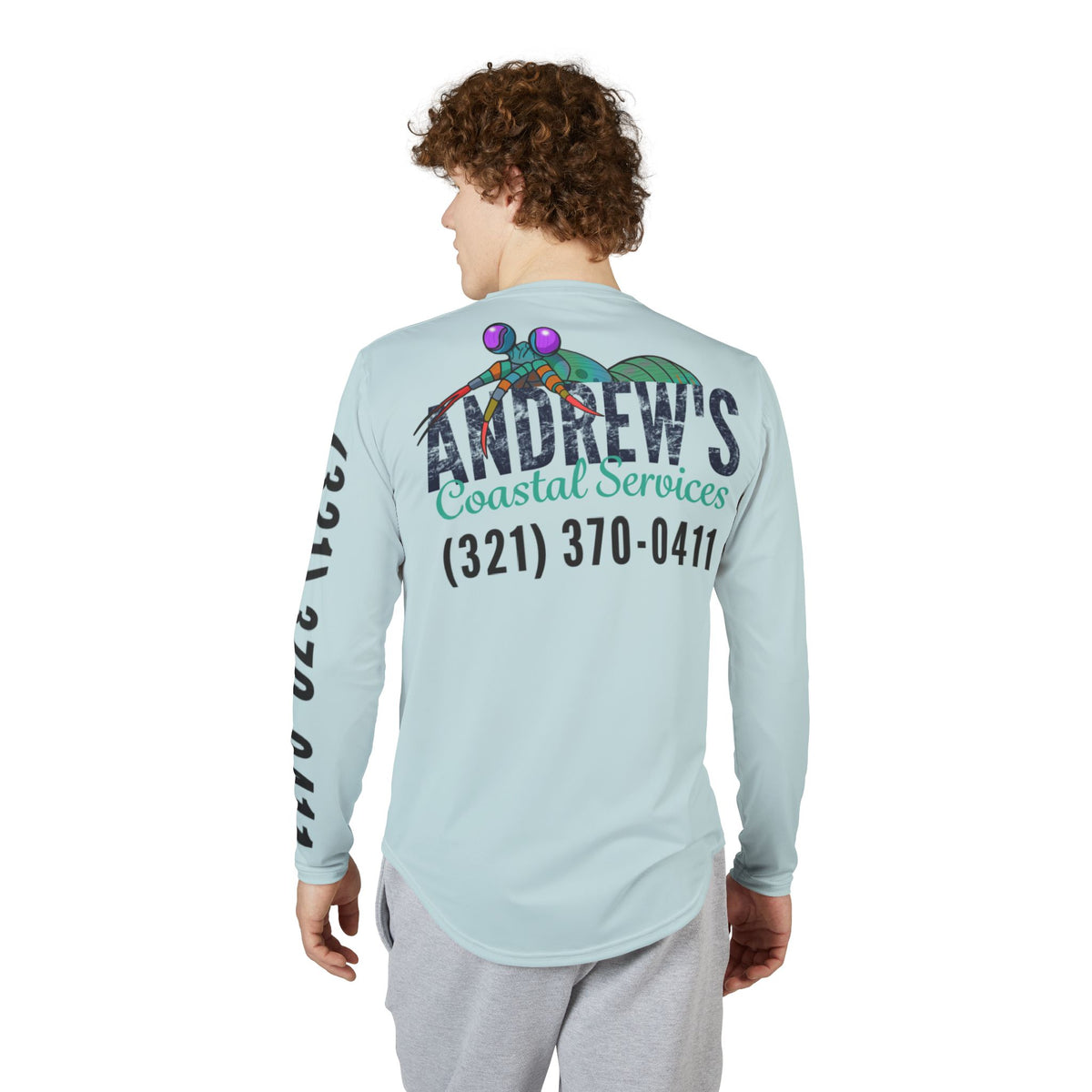 UV Protection Long Sleeve Shirt - Alternate Logo with Submark