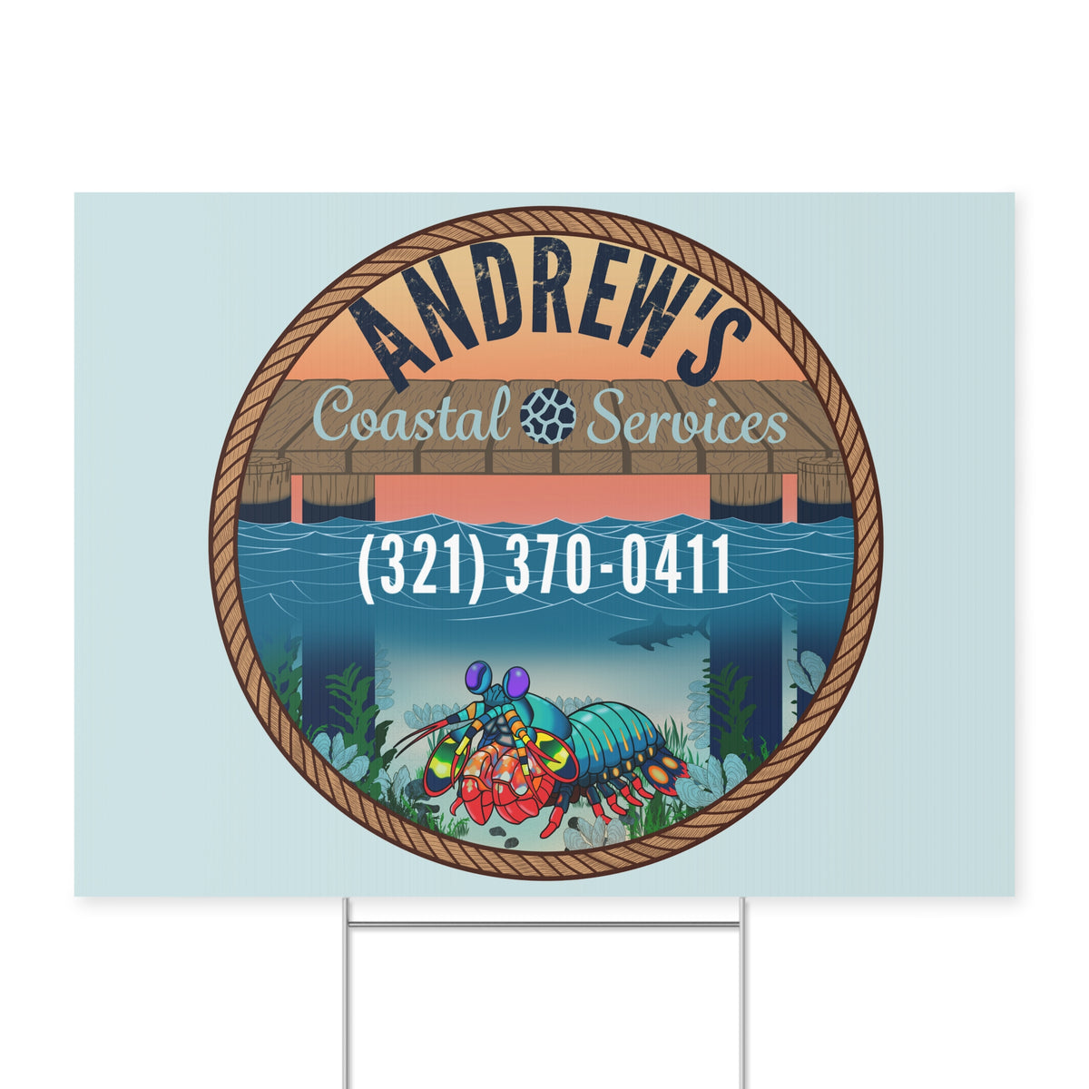 Yard Sign - Full Image with Ph Number