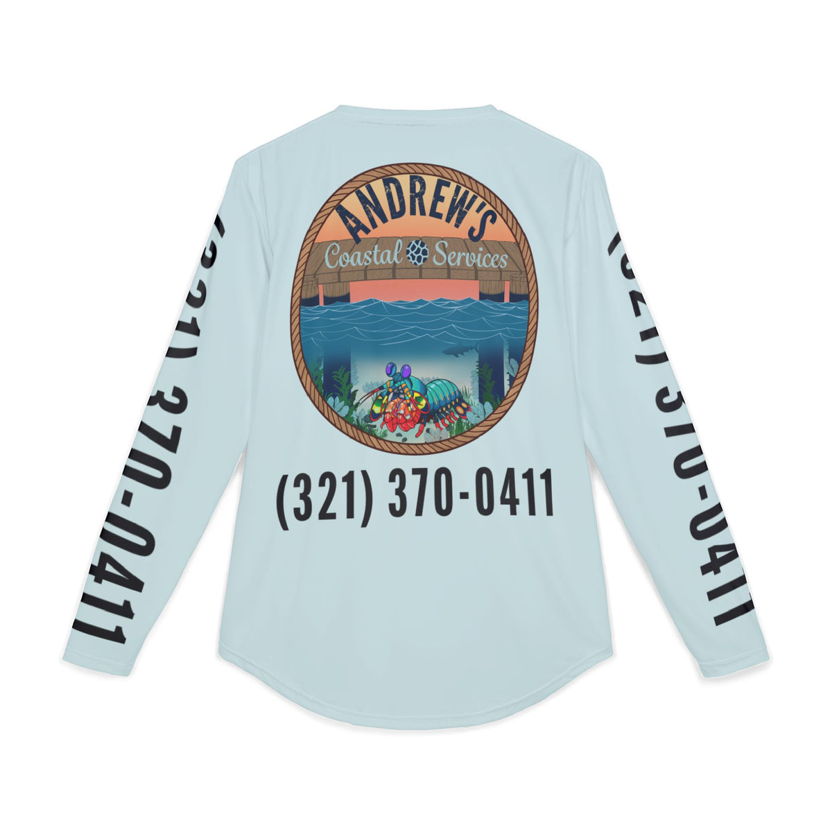 UV Protection Long Sleeve Shirt - Full Image with Submark