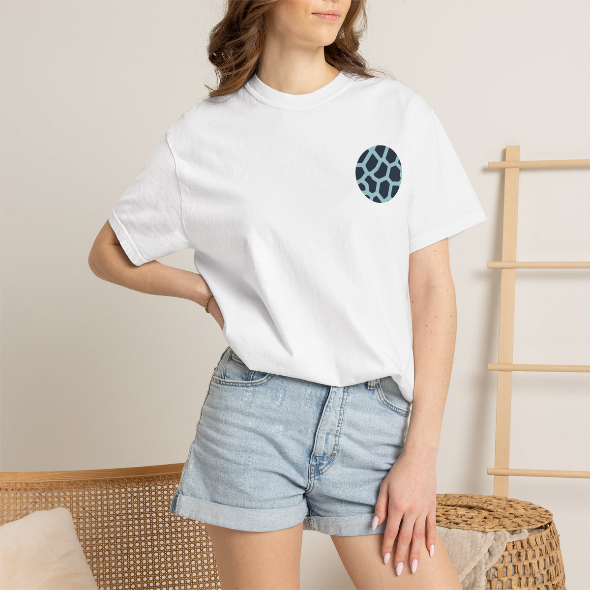 Unisex Garment-Dyed T-shirt - Three Line Alt Logo