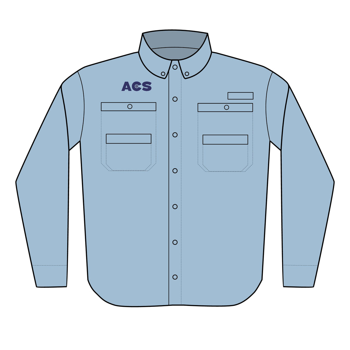 Men's PFG Tamiami™ II Shirt (Embroidery), Initials Submark