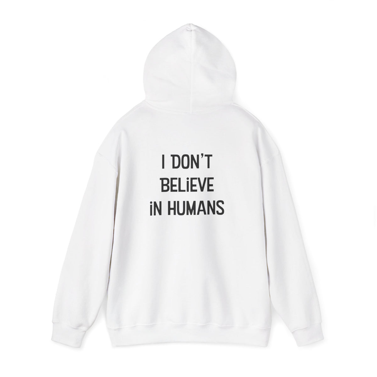 Bigfoot: I Don't Believe in Humans Unisex Heavy Blend™ Hoodie Sweatshirt