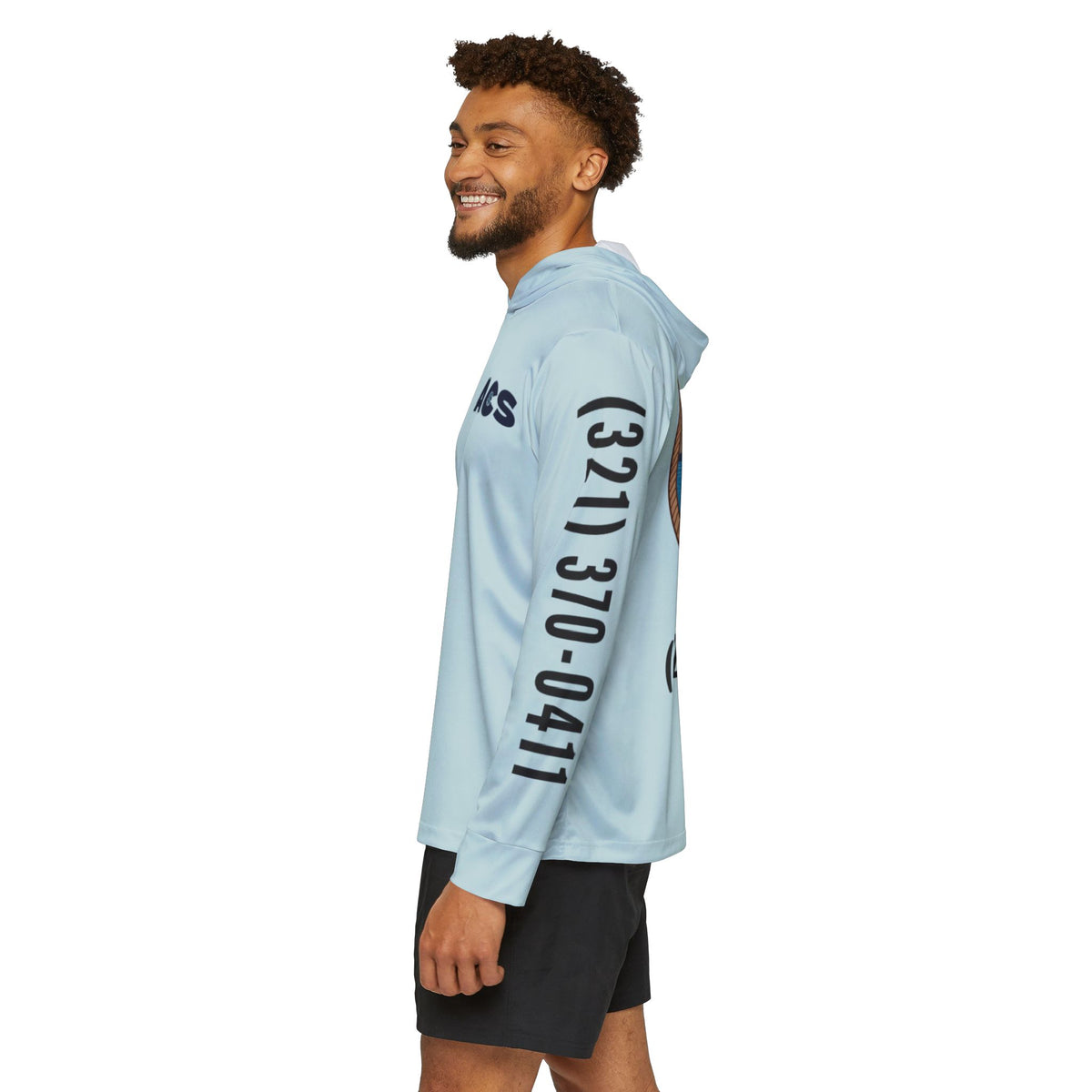Sports Warmup Hoodie - ACS Front with Full Image on Back