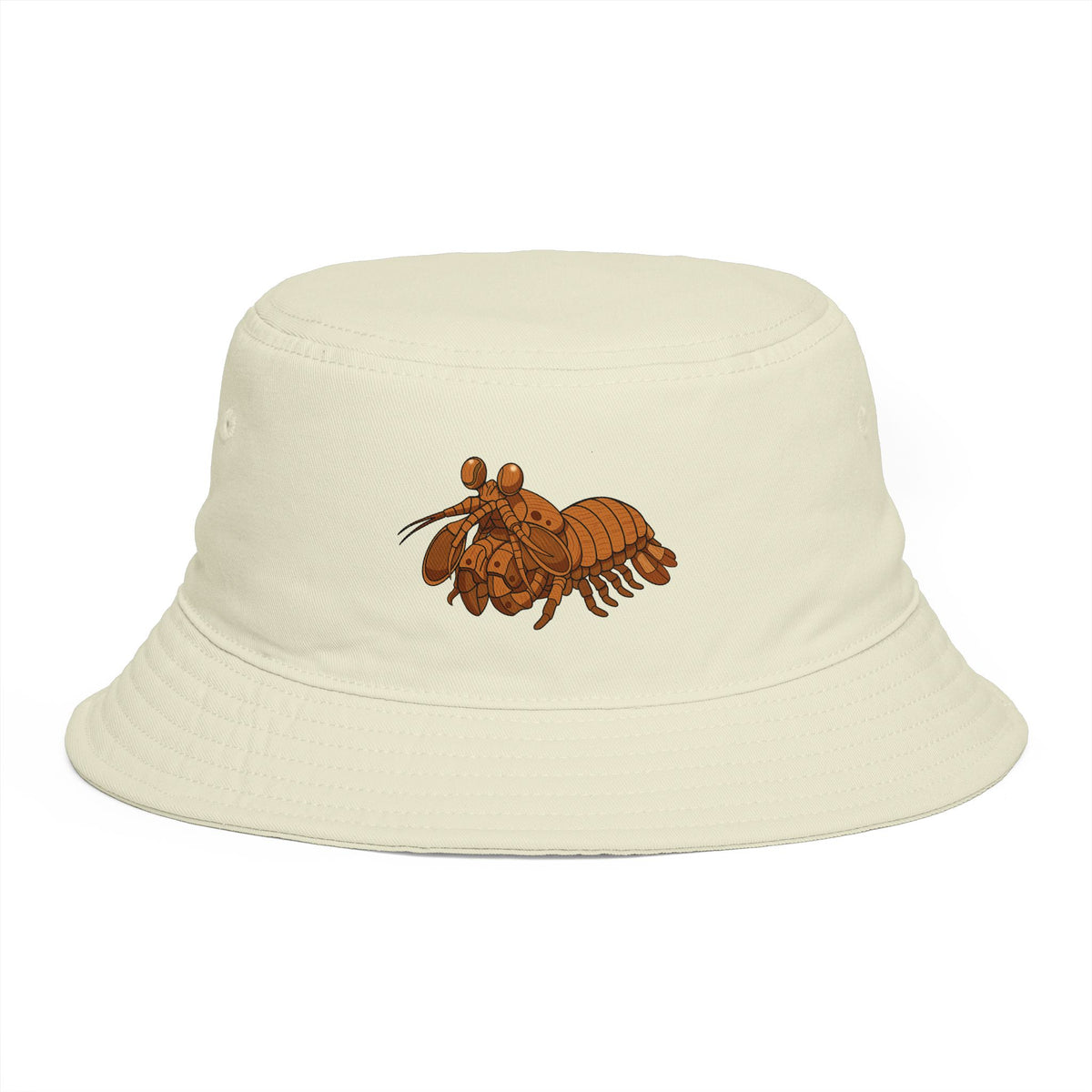 Bucket Hat, Wood Shrimp Mascot