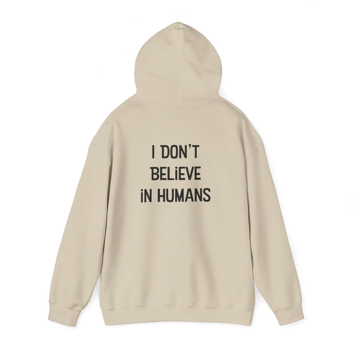 Bigfoot: I Don't Believe in Humans Unisex Heavy Blend™ Hoodie Sweatshirt