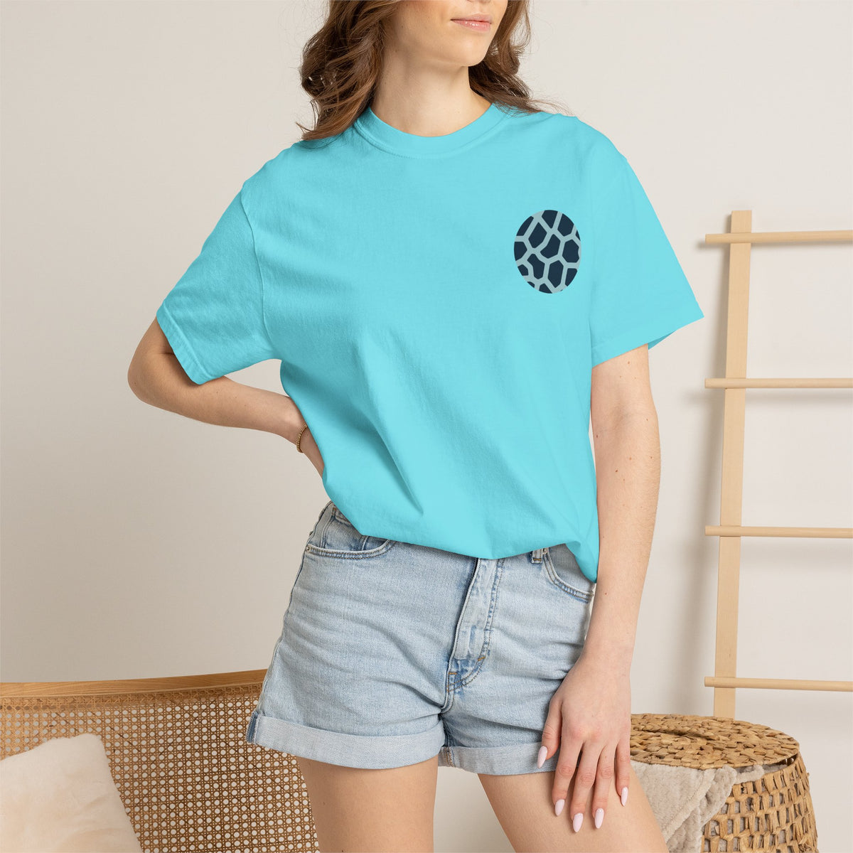 Unisex Garment-Dyed T-shirt - Three Line Alt Logo