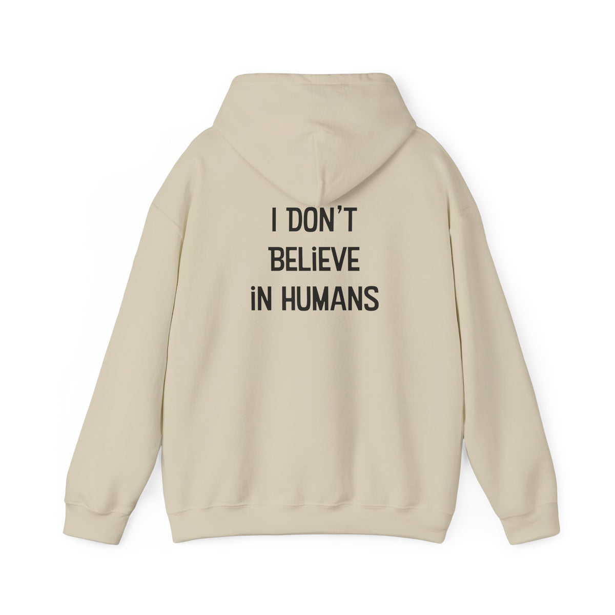 Bigfoot: I Don't Believe in Humans Unisex Heavy Blend™ Hoodie Sweatshirt