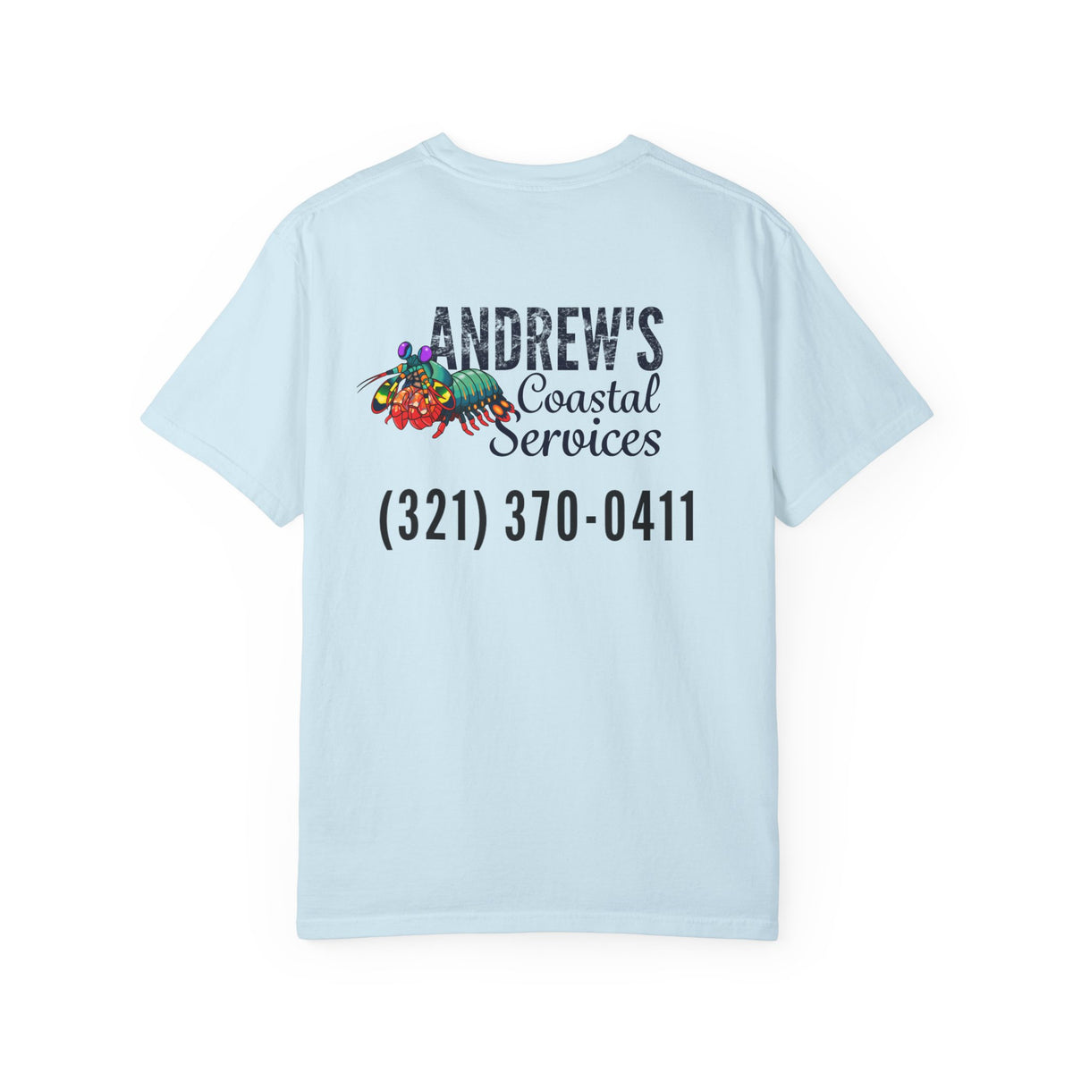 Unisex Garment-Dyed T-shirt - Three Line Alt Logo