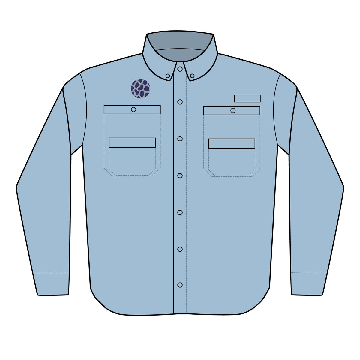 Men's PFG Tamiami™ II Shirt (Embroidery); Submark Only