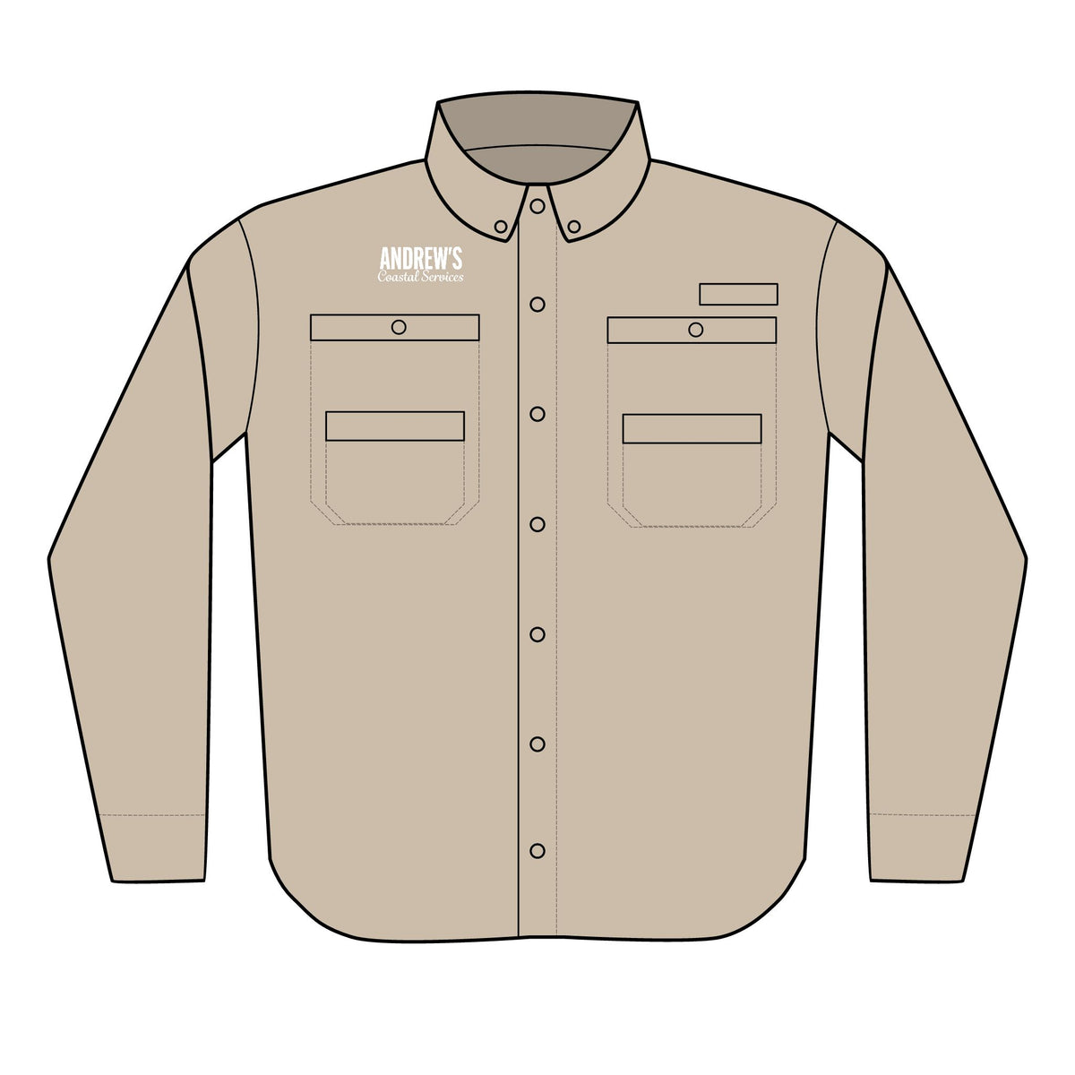 Men's PFG Tamiami™ II Shirt (Embroidery) - Logo Text