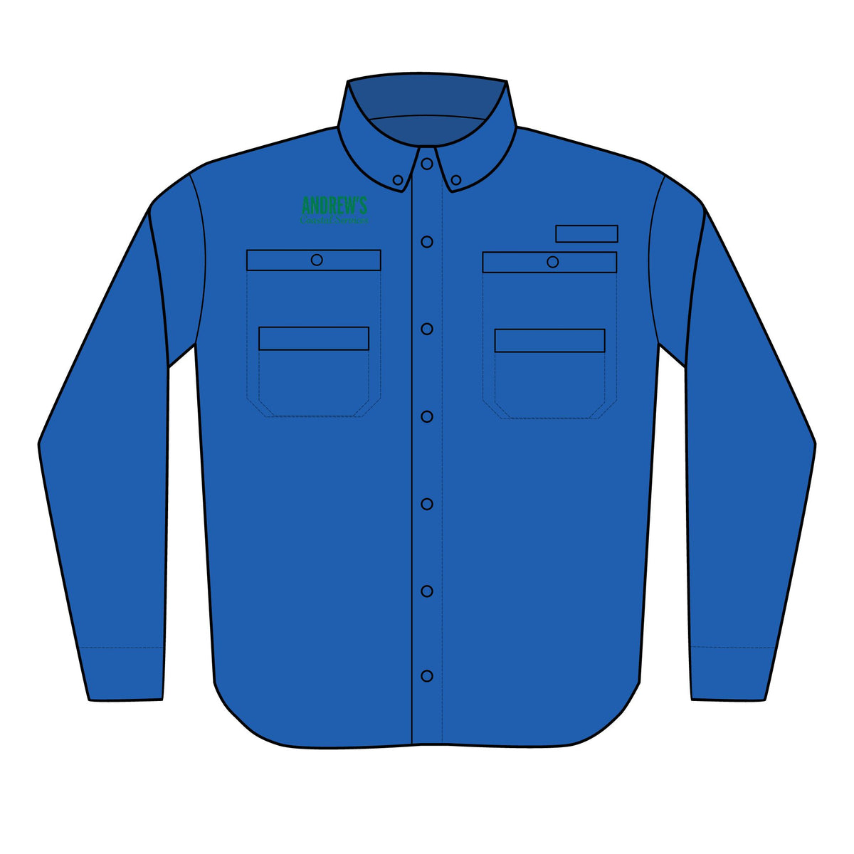 Men's PFG Tamiami™ II Shirt (Embroidery) - Main Logo Text