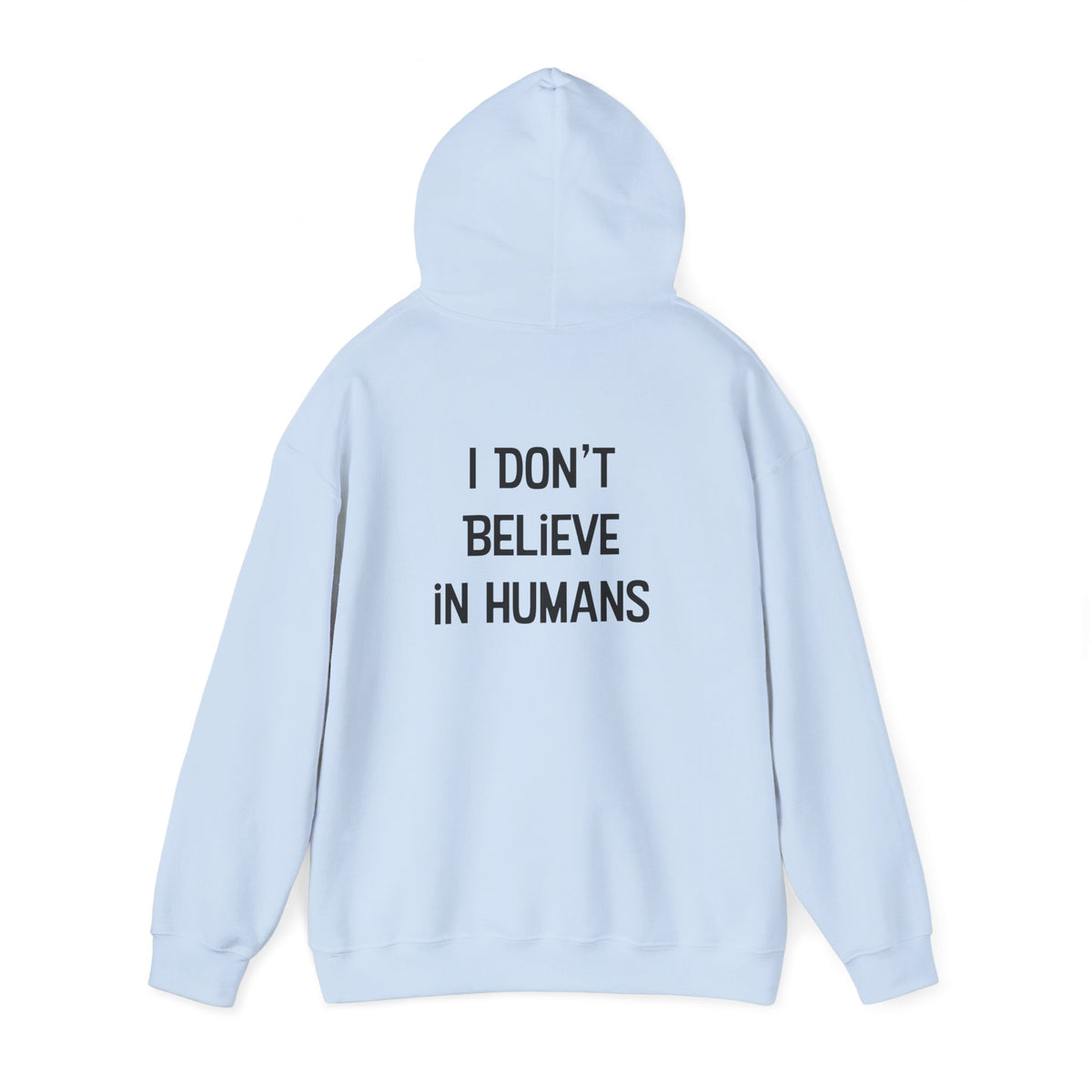 Bigfoot: I Don't Believe in Humans Unisex Heavy Blend™ Hoodie Sweatshirt