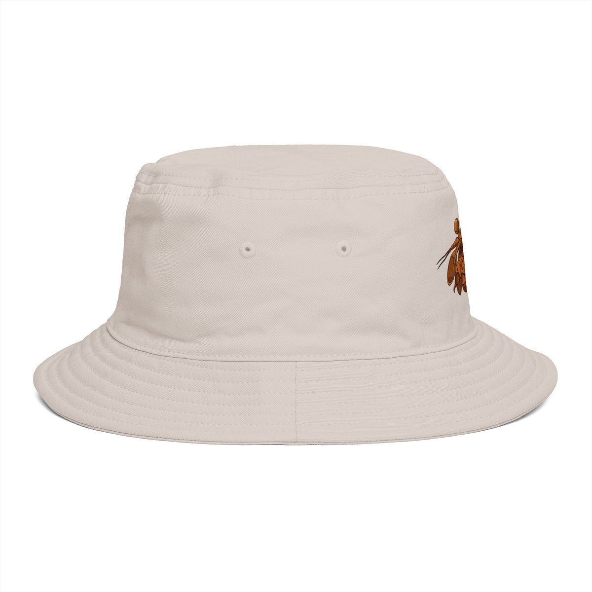 Bucket Hat, Wood Shrimp Mascot
