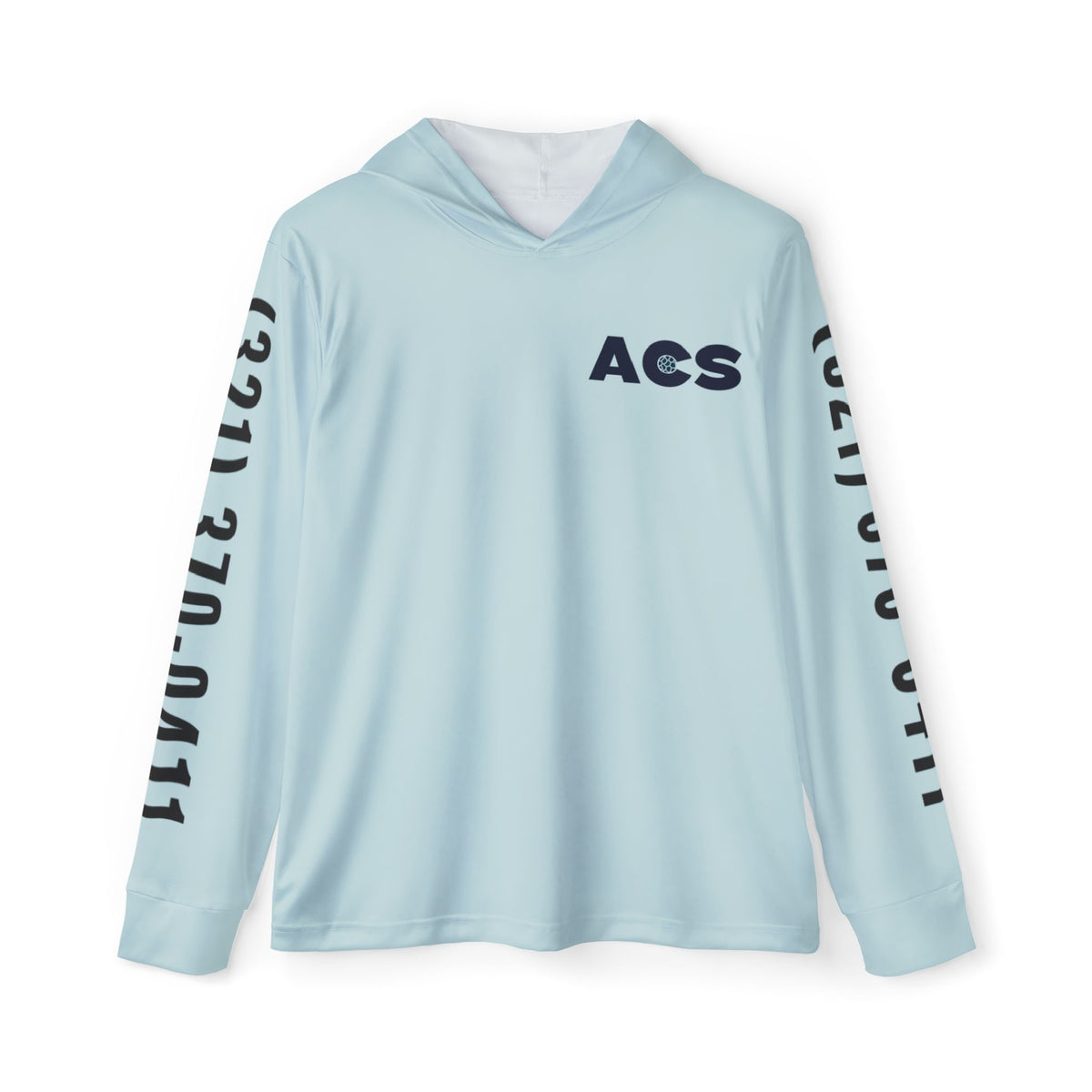 Sports Warmup Hoodie - ACS Front with Full Image on Back
