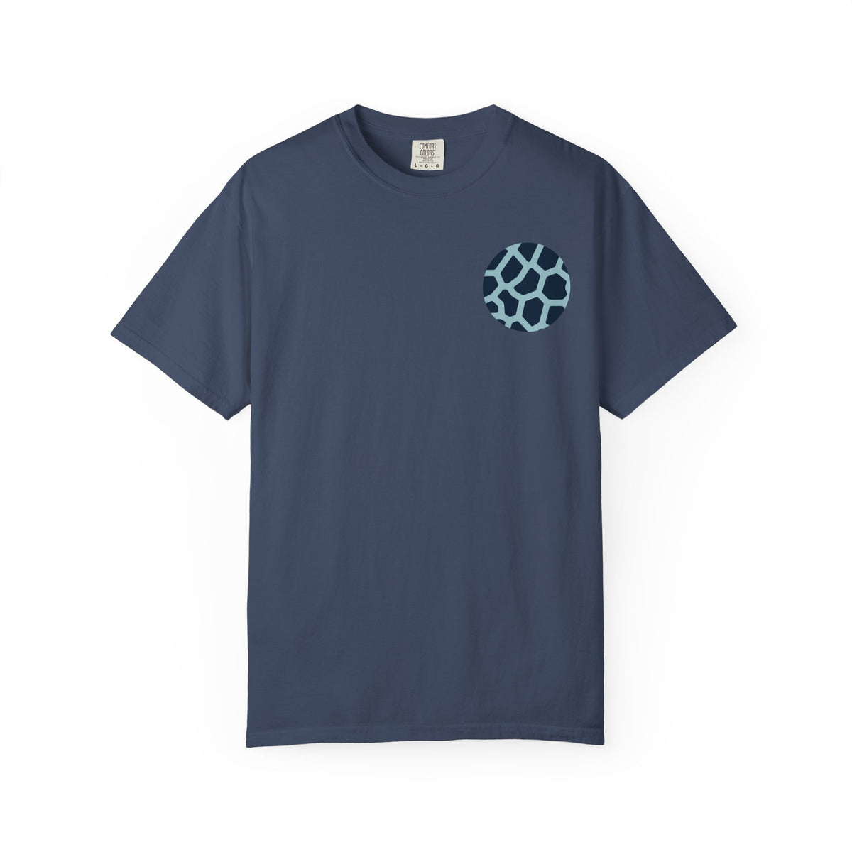 Unisex Garment-Dyed T-shirt - Full Image with Submark