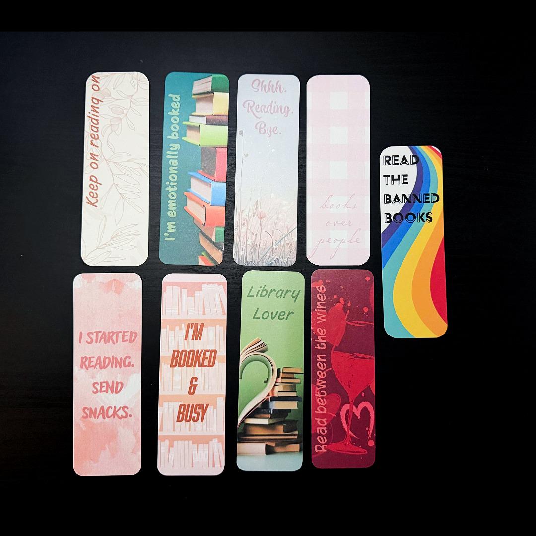 Send Snacks 2"x6" Matte Bookmark