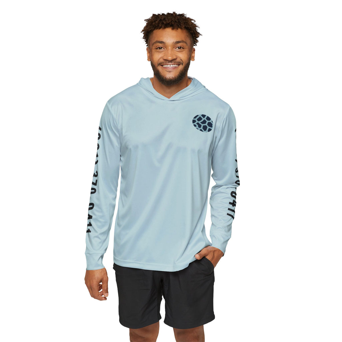 Sports Warmup Hoodie - Half Shrimp Logo