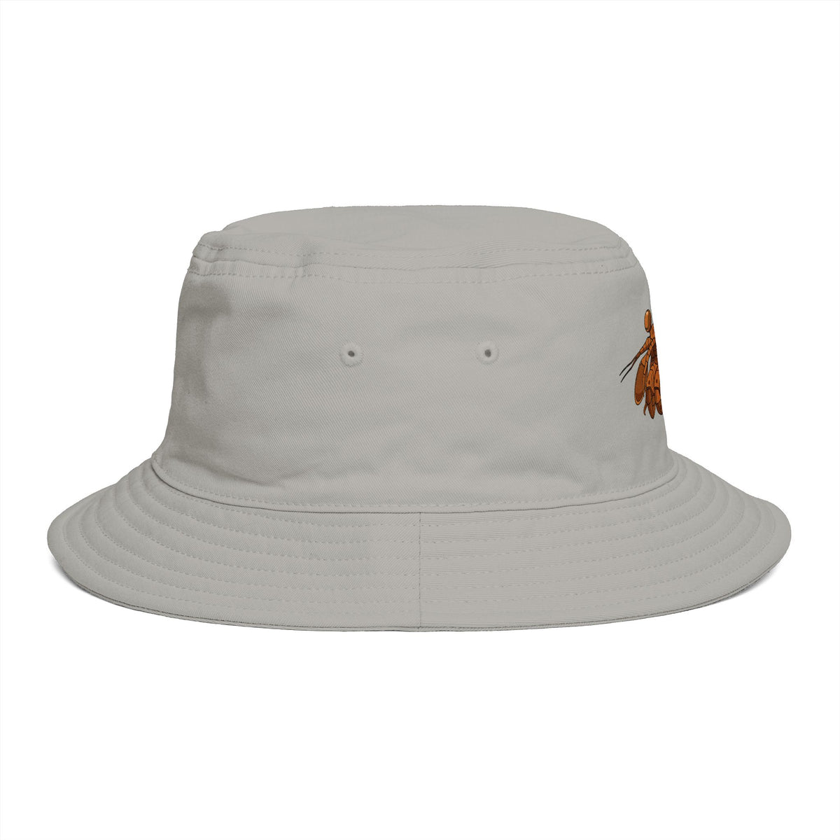 Bucket Hat, Wood Shrimp Mascot