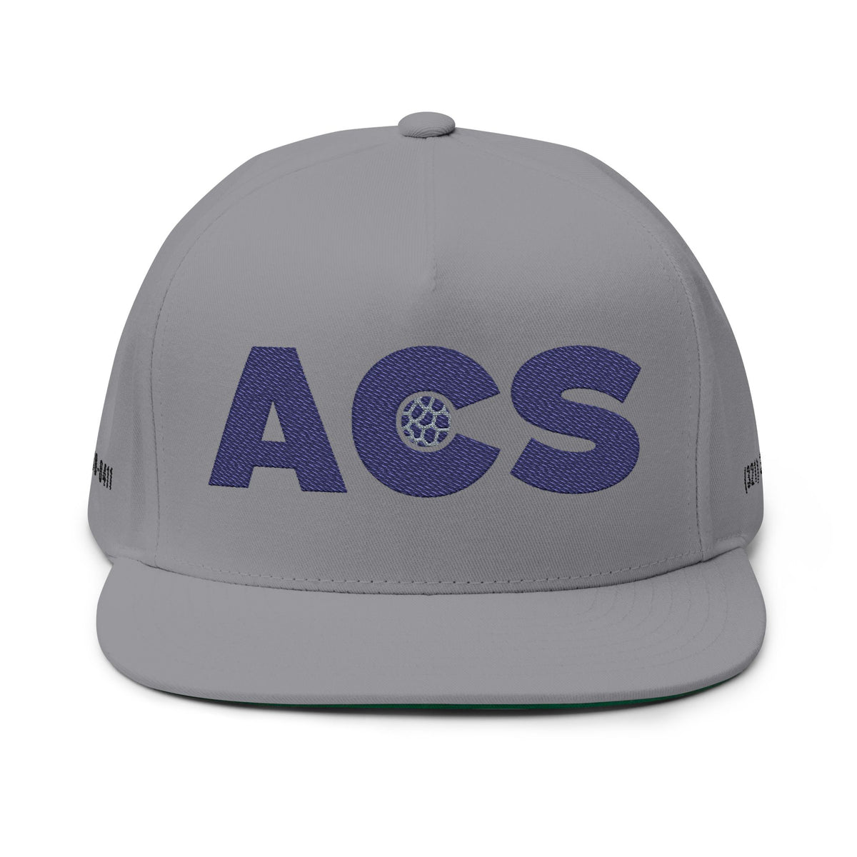 Flat Bill Cap (Embroidery)
