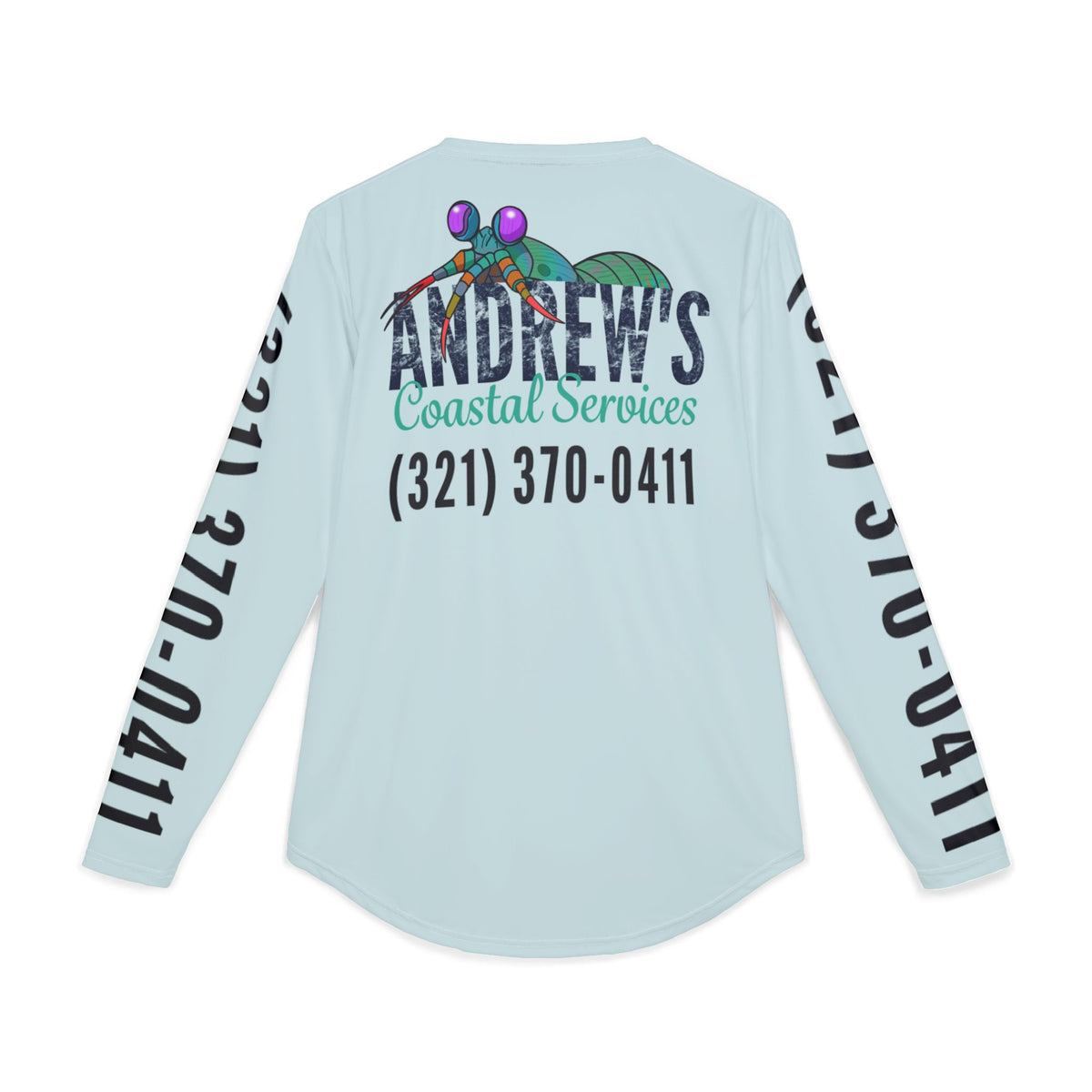 UV Protection Long Sleeve Shirt - Alternate Logo with Submark