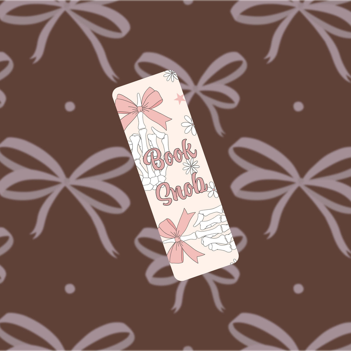 Book Snob 2"x6" Glossy Bookmark