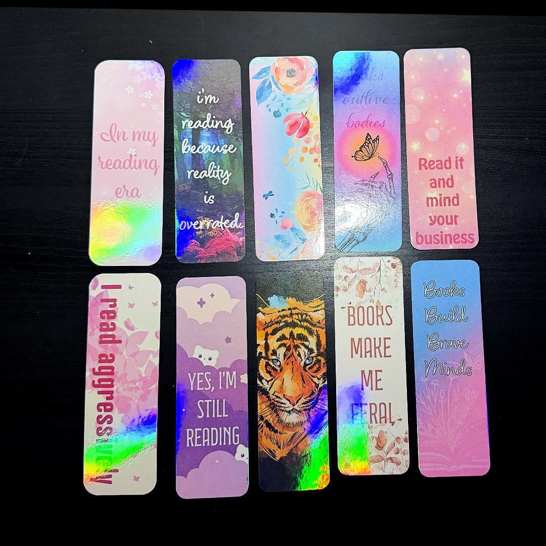 Yes, I'm Still Reading 2"x6" Holographic Bookmark